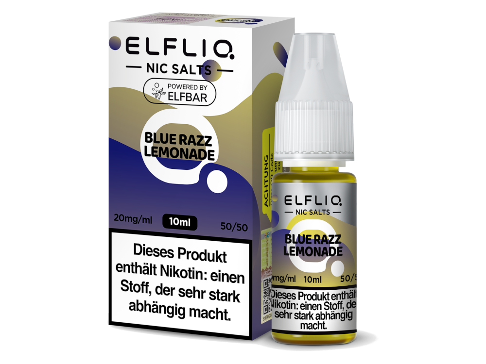 ELFLIQ - Nikotinsalz Liquid - Blue Razz Lemonade