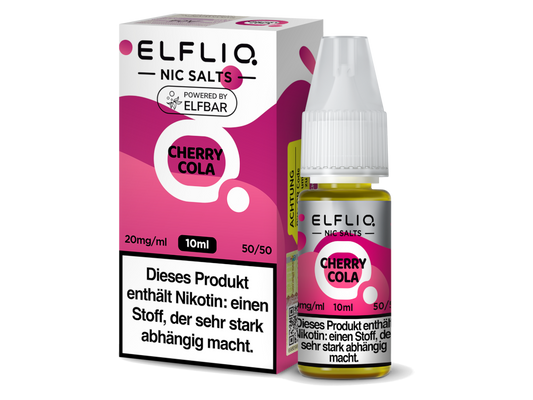 ELFLIQ - Nikotinsalz Liquid - Cherry Cola