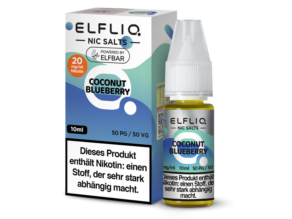ELFLIQ - Coconut Blueberry - Nikotinsalz Liquid