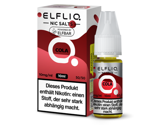 ELFLIQ - Nikotinsalz Liquid - Cola