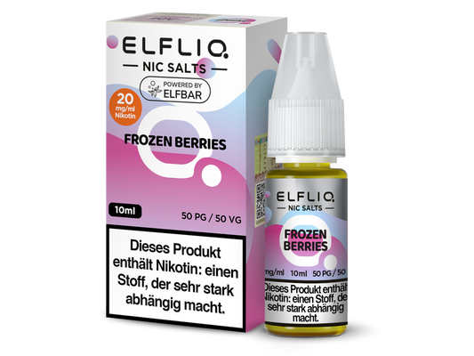 ELFLIQ - Nikotinsalz Liquid - Frozen Berries