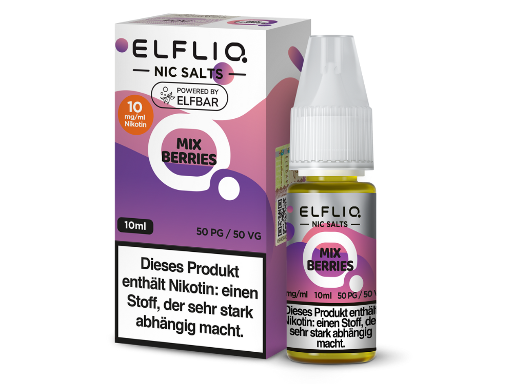ELFLIQ - Nikotinsalz Liquid - Mix Berries