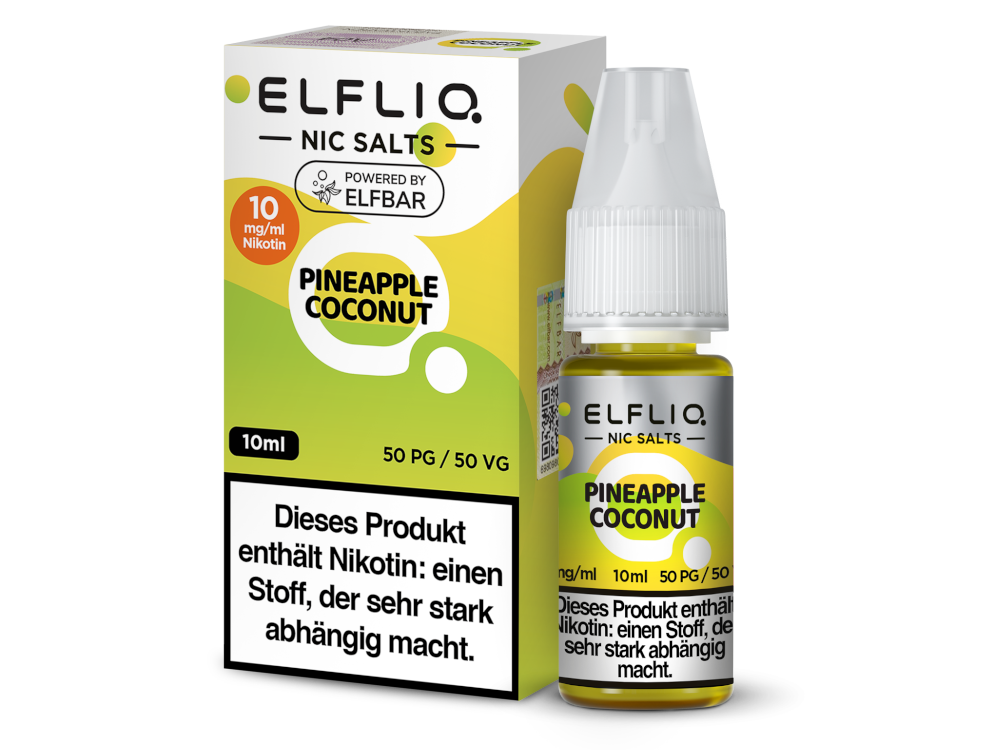 ELFLIQ - Nikotinsalz Liquid - Pineapple Coconut
