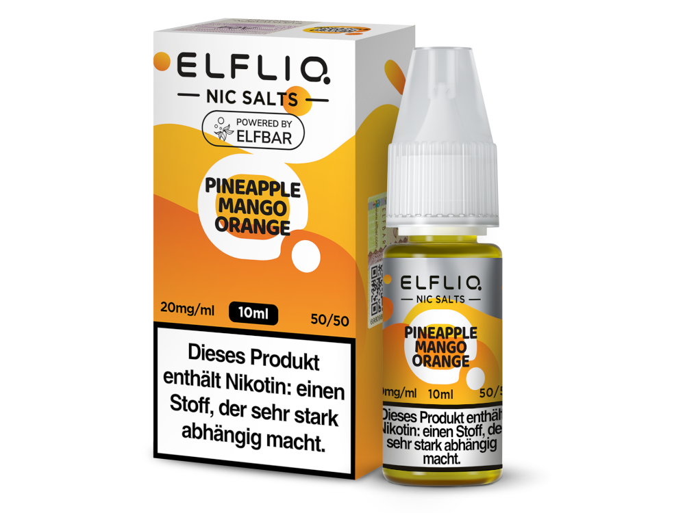 ELFLIQ - Nikotinsalz Liquid - Pineapple Mango Orange