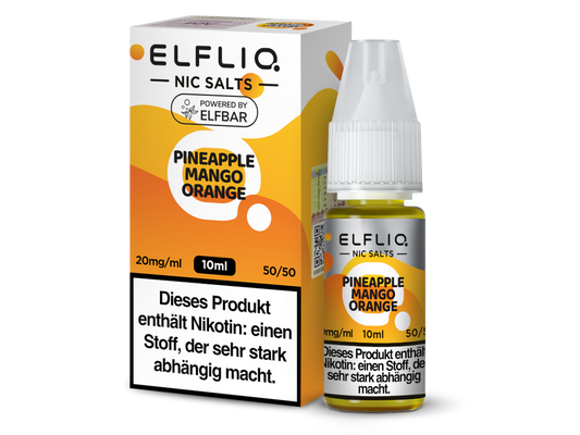 ELFLIQ - Nikotinsalz Liquid - Pineapple Mango Orange