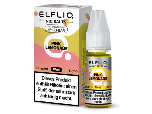 ELFLIQ - Nikotinsalz Liquid - Pink Lemonade
