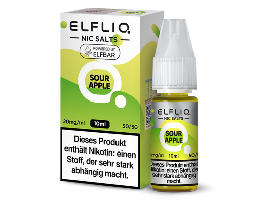 ELFLIQ - Nikotinsalz Liquid - Sour Apple