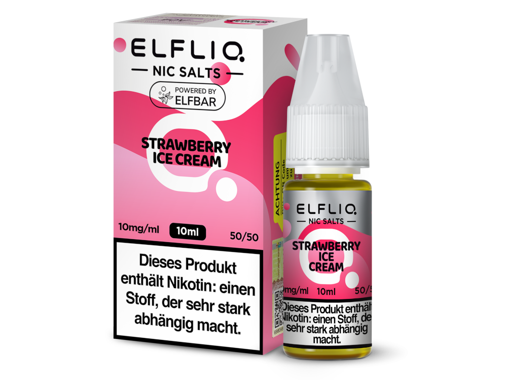 ELFLIQ - Nikotinsalz Liquid - Strawberry Ice