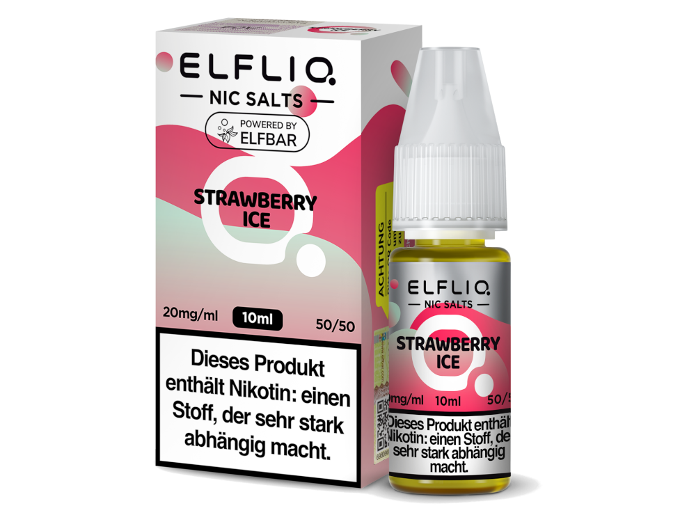 ELFLIQ - Nikotinsalz Liquid - Strawberry Ice