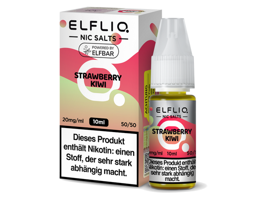 ELFLIQ - Nikotinsalz Liquid - Strawberry Kiwi