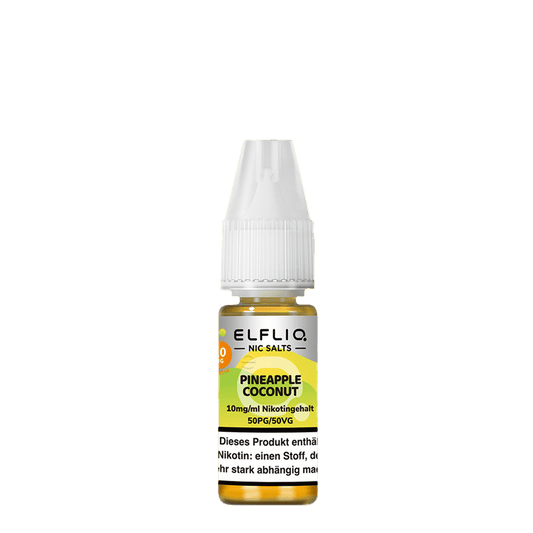 Elfliq by Elfbar Nikotinsalz - Pineapple Coconut - Liquid 10mg 10ml