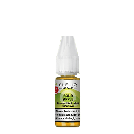 Elfliq by Elfbar Nikotinsalz - Sour Apple - Liquid 20mg 10ml