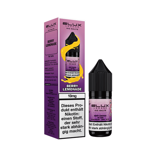 Elux Nikotinsalz - Berry Lemonade - Liquid 10mg 10ml
