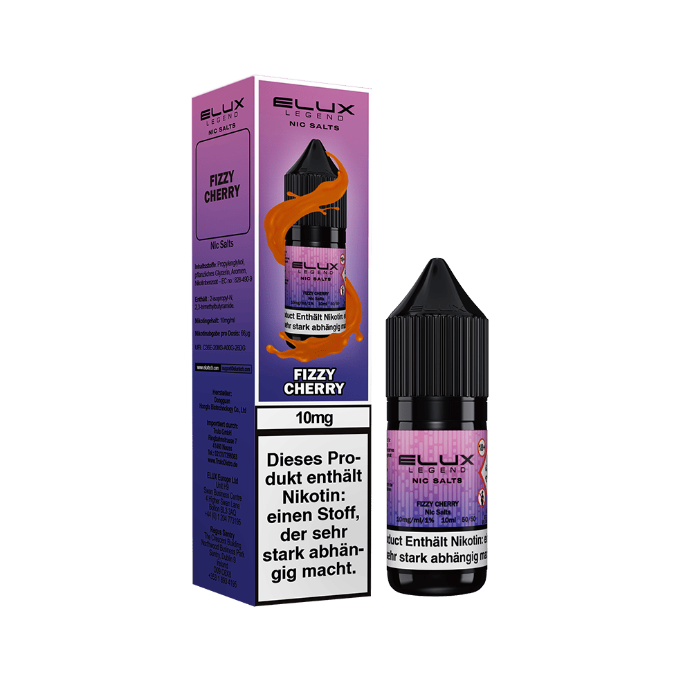 Elux Nikotinsalz Fizzy Cherry Liquid