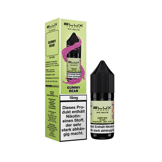 Elux Nikotinsalz - Gummy Bear - Liquid 10mg 10ml
