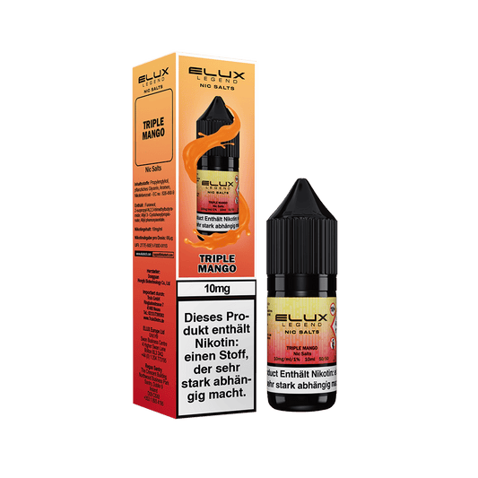 Elux Nikotinsalz - Triple Mango - Liquid 10mg 10ml