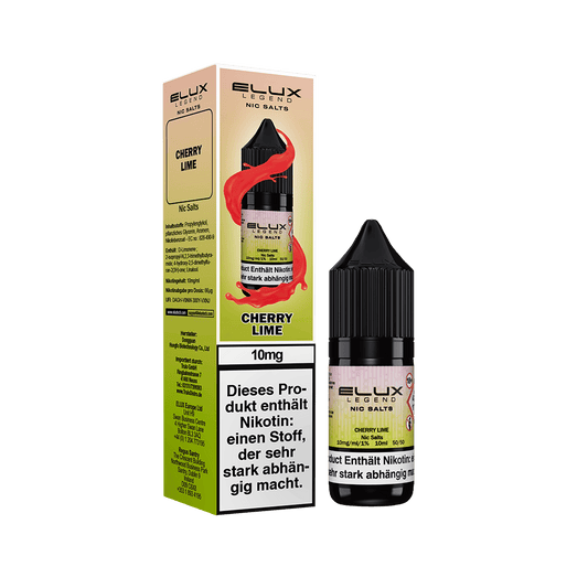 Elux Nikotinsalz - Cherry Lime - Liquid 10mg 10ml