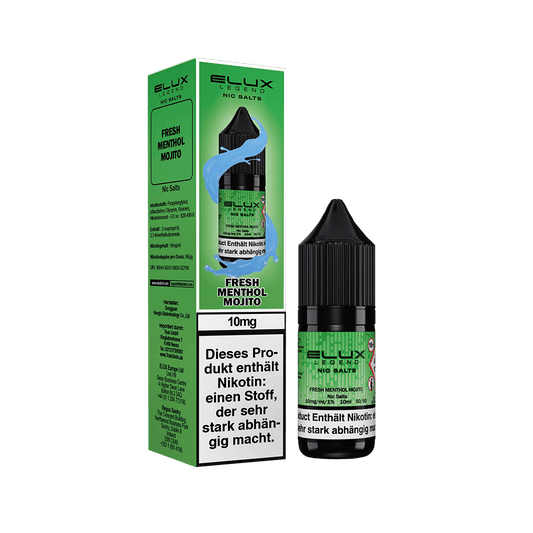Elux Nikotinsalz - Fresh Menthol Mojito - Liquid 10mg 10ml