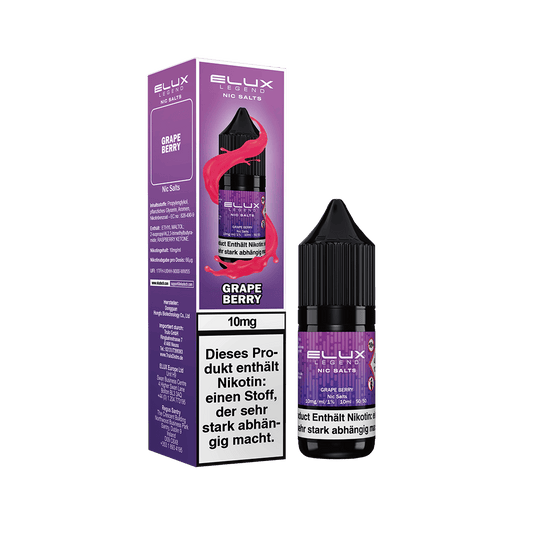Elux Nikotinsalz - Grape Berry - Liquid 10mg 10ml