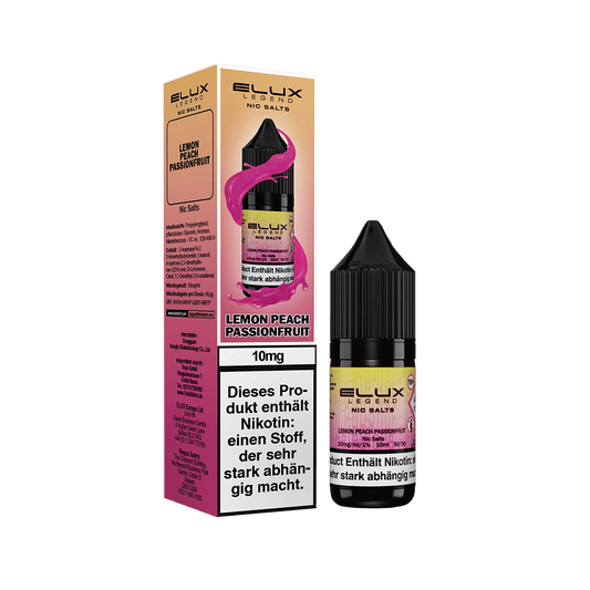 Elux Nikotinsalz Lemon Peach Passion Liquid