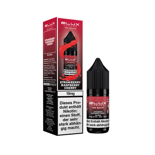 Elux Nikotinsalz Strawberry Raspberry Cherry Liquid