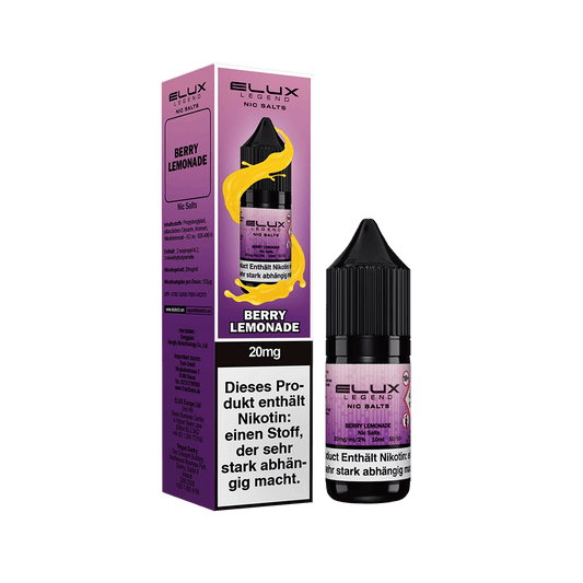 Elux Nikotinsalz - Berry Lemonade - Liquid 20mg 10ml