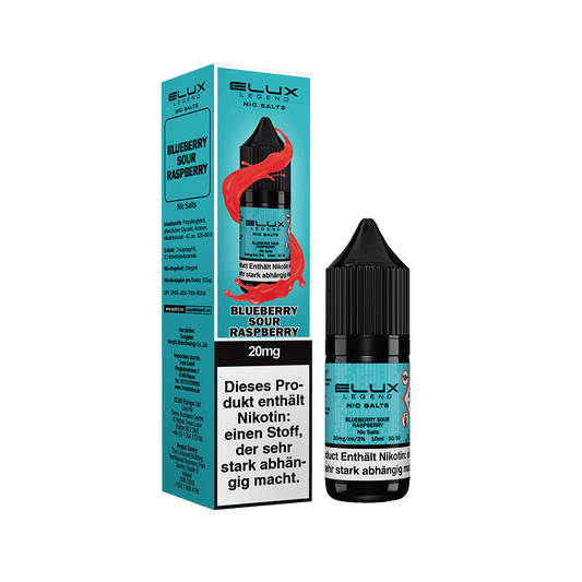 Elux Nikotinsalz - Blueberry Sour Raspberry - Liquid 20mg 10ml