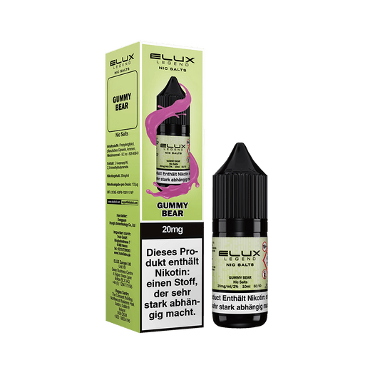 Elux Nikotinsalz - Gummy Bear - Liquid 20mg 10ml