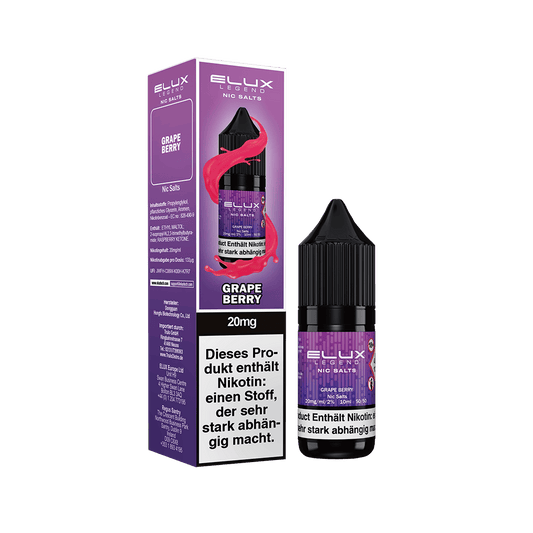 Elux Nikotinsalz - Grape Berry - Liquid 20mg 10ml