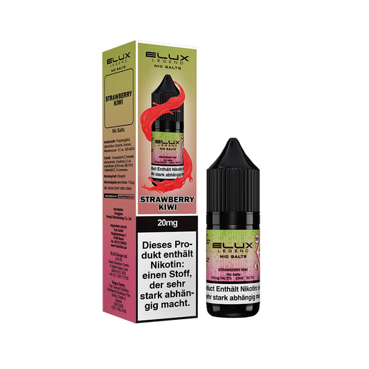 Elux Nikotinsalz - Strawberry Kiwi - Liquid 20mg 10ml