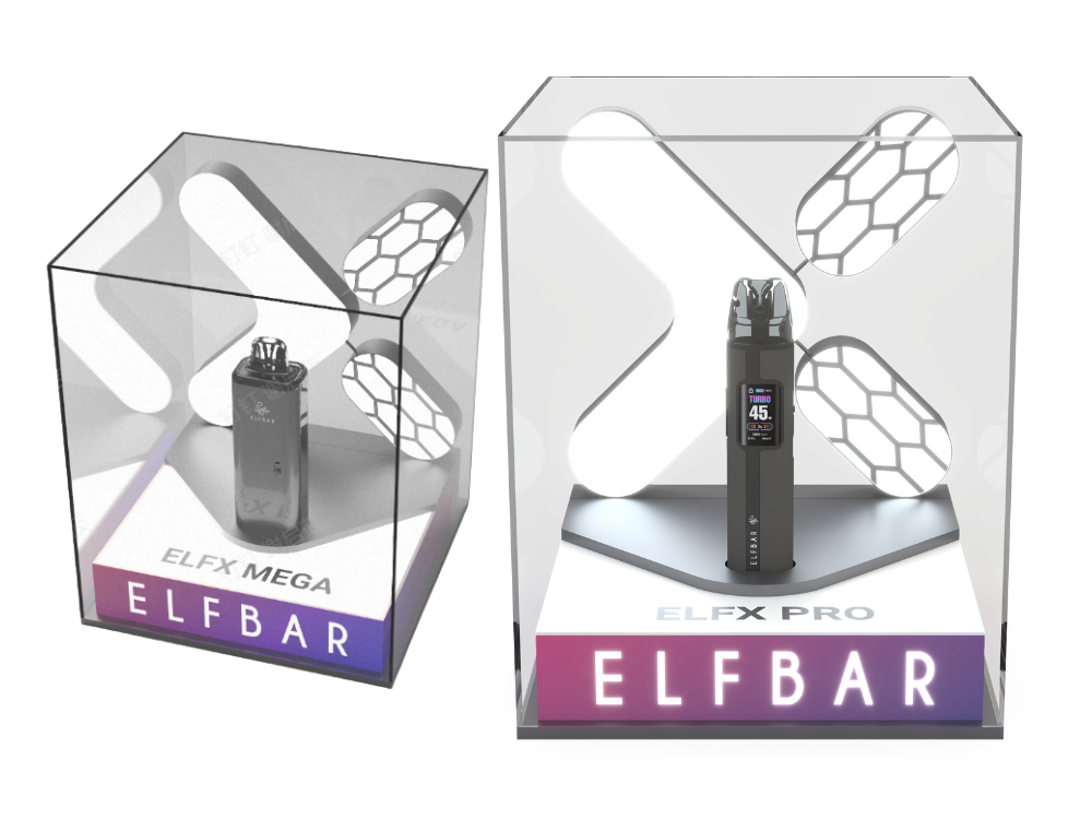 Elfbar Elfx Mega & Pro LED Würfel