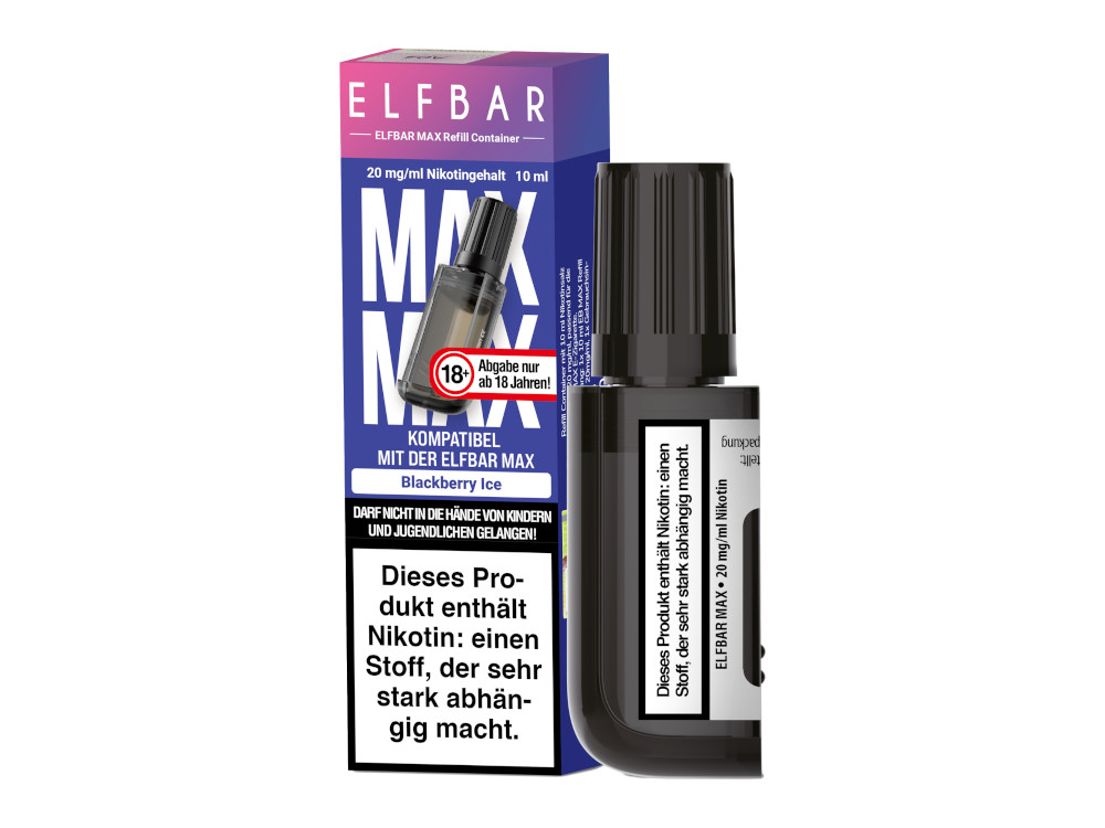 Elfbar ELFBAR Max Refill Container 20mg/ml