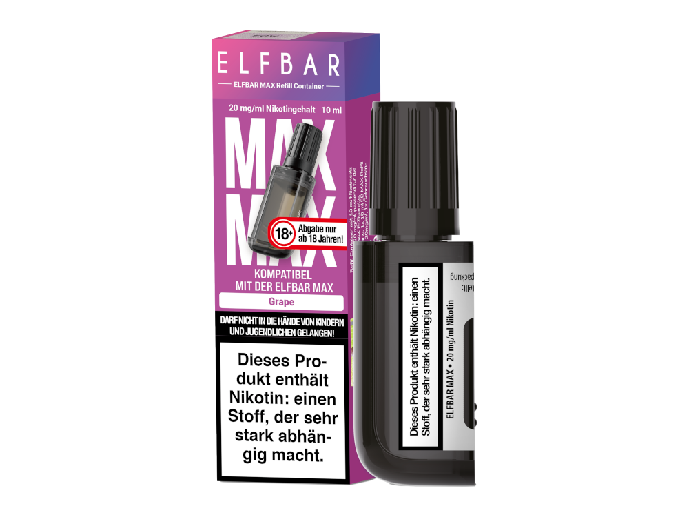 Elfbar ELFBAR Max Refill Container 20mg/ml