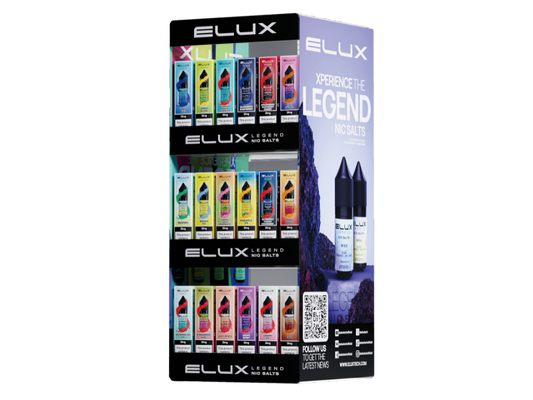Elux - Nikotinsalz Liquid - Leer-Display