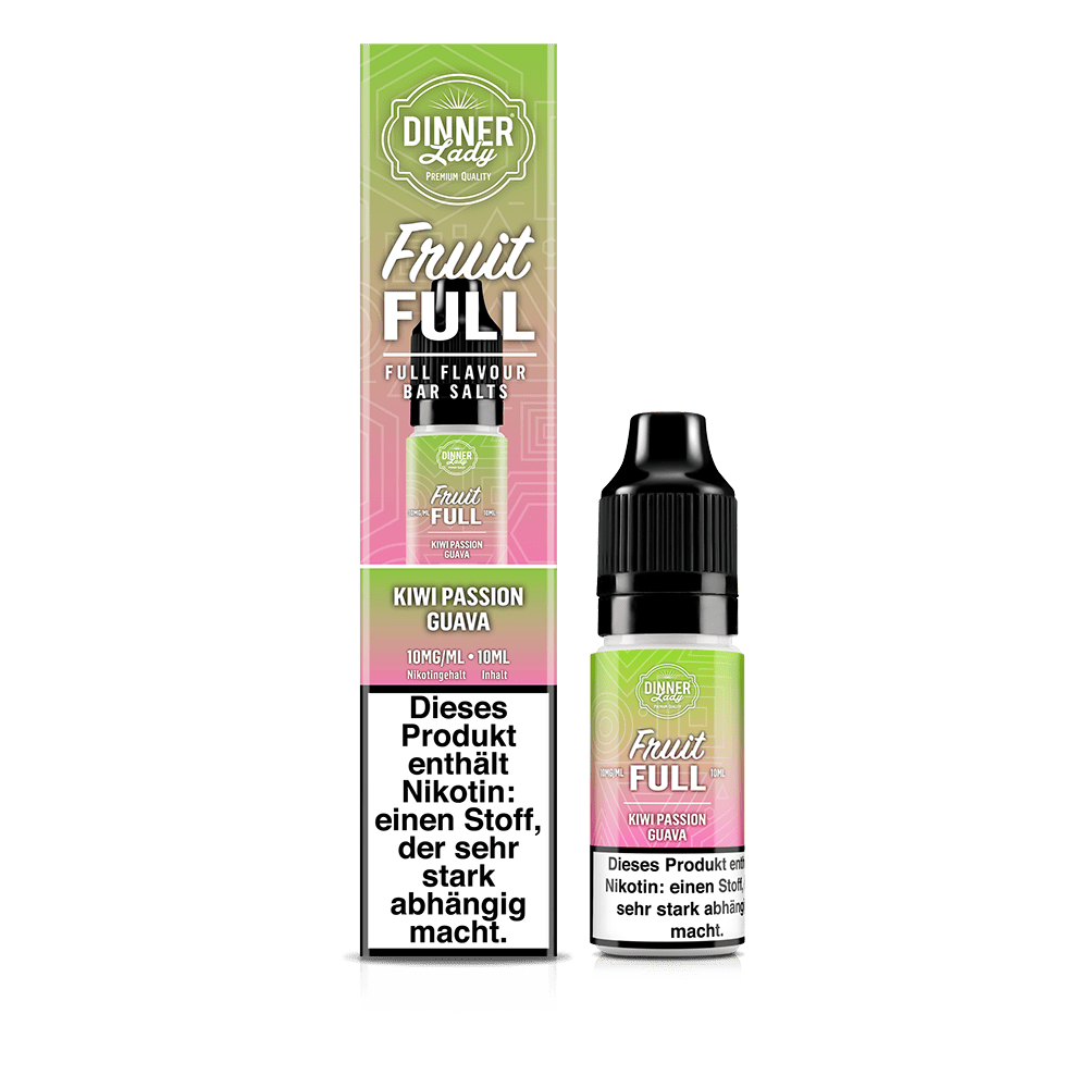 Dinner Lady Fruit Full Nikotinsalz Kiwi Passion Guava Liquid