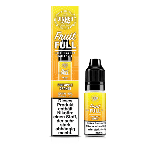 Dinner Lady Fruit Full Nikotinsalz - Pineapple Orange - 10ml Liquid 10mg