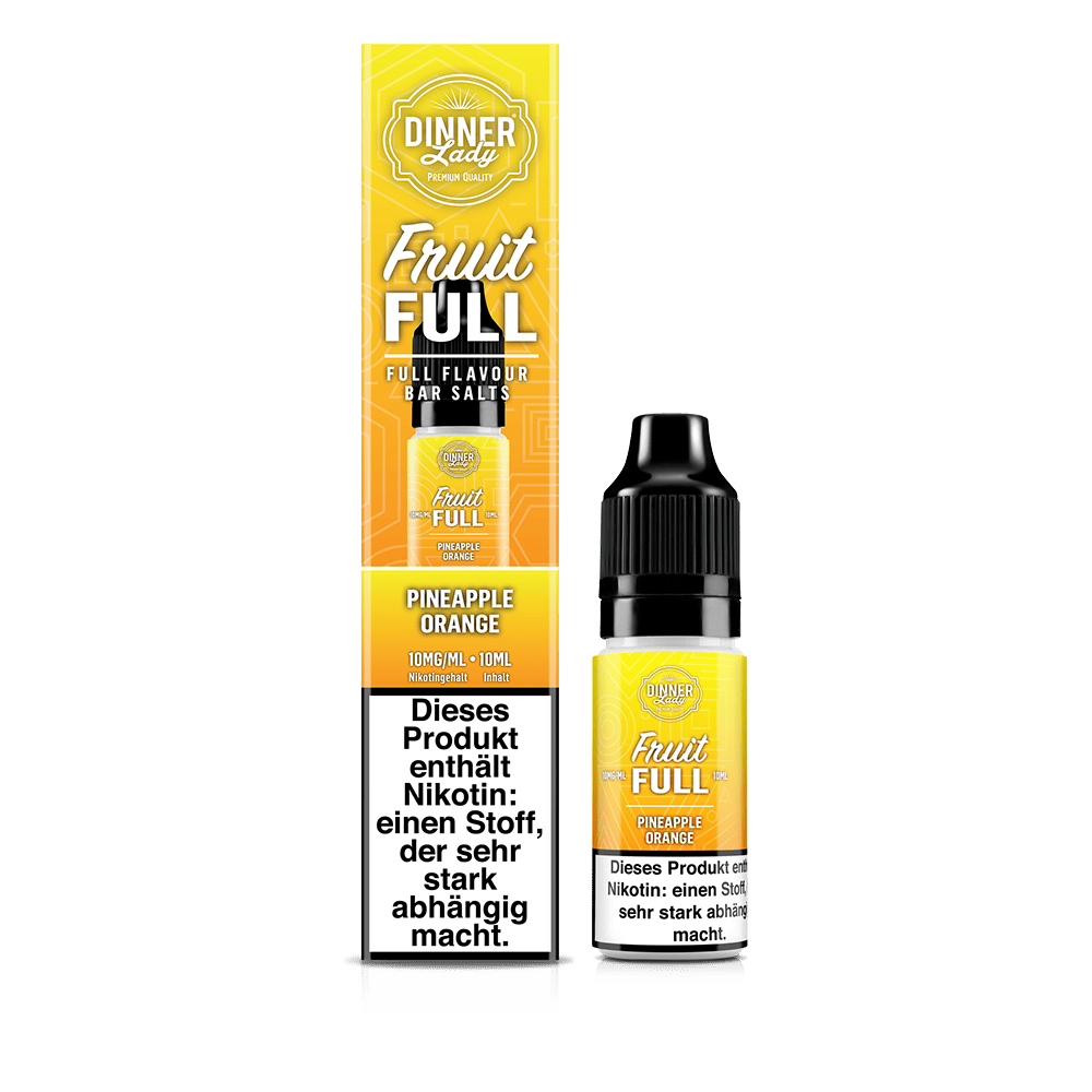 Dinner Lady Fruit Full Nikotinsalz Pineapple Orange Liquid