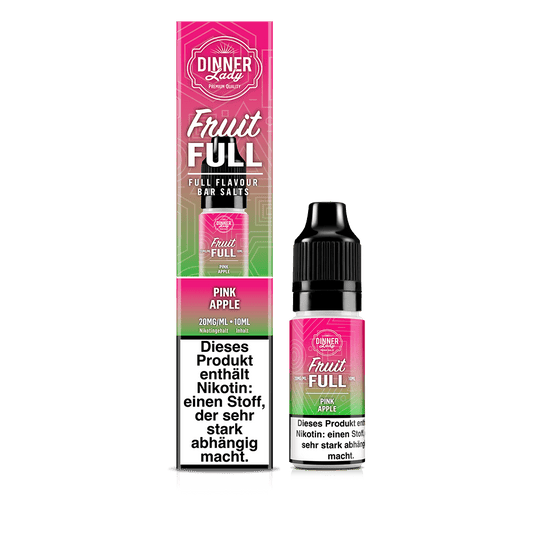 Dinner Lady Fruit Full Nikotinsalz - Pink Apple - 10ml Liquid 10mg