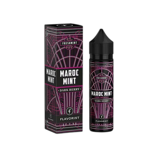Flavorist Aroma Longfill - Maroc Mint Dark Berry - 10ml Aroma in 60ml Flasche