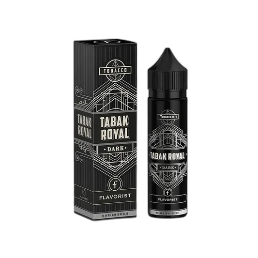 Flavorist Aroma Longfill - Tabak Royal Dark - 10ml Aroma in 60ml Flasche