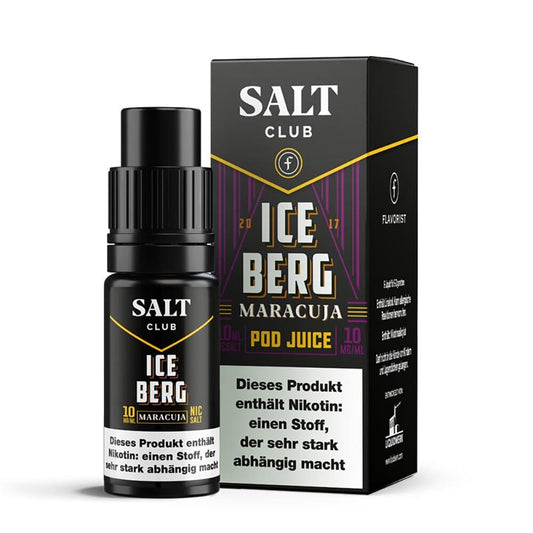 Salt Club Nikotinsalz Flavorist Iceberg Maracuja Liquid