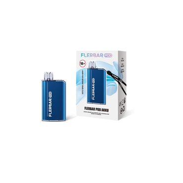 [Paket] 10x Flerbar Pod Kit - Farbe: Blau - 500 mAh Akku