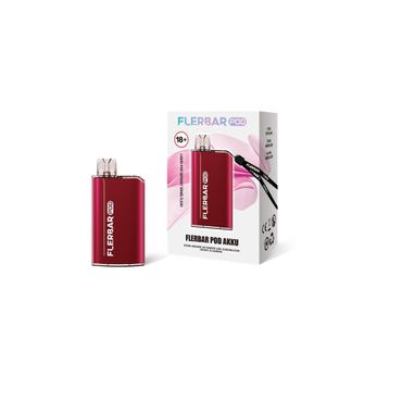 [Paket] 10x Flerbar Pod Kit - Farbe: Rot - 500 mAh Akku