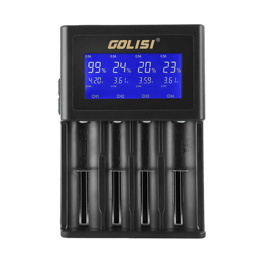 Golisi Smart S4 Ladegerät 4-Schacht /2A