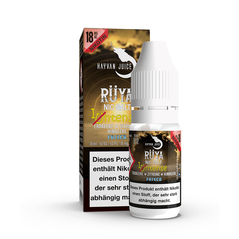 Hayvan Juice Intense Nikotinsalz - Rüya - Liquid 18mg 10ml