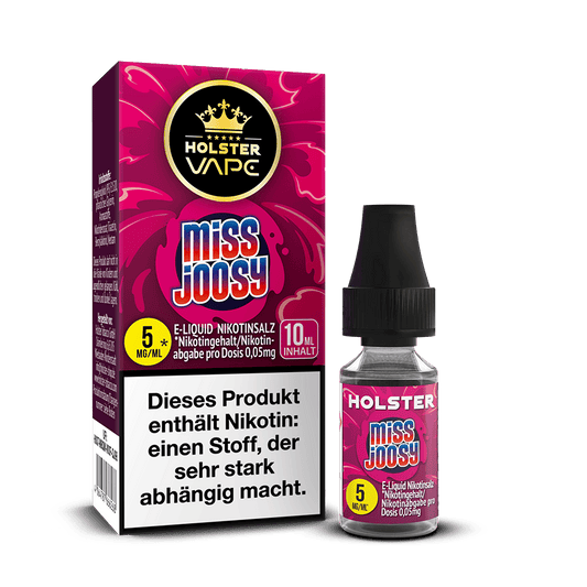 Holster Nikotinsalz - Miss Joosy - Liquid 5mg 10ml