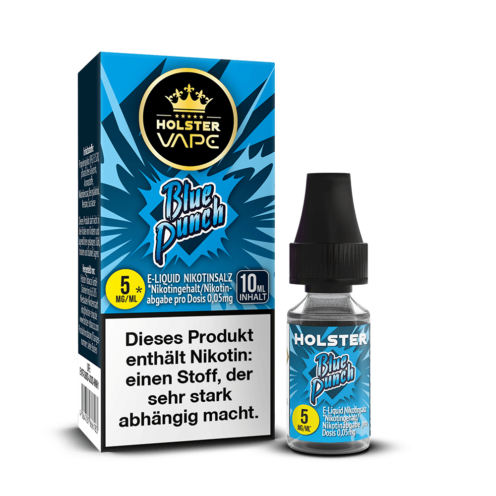 Holster Nikotinsalz Blue Punch Liquid