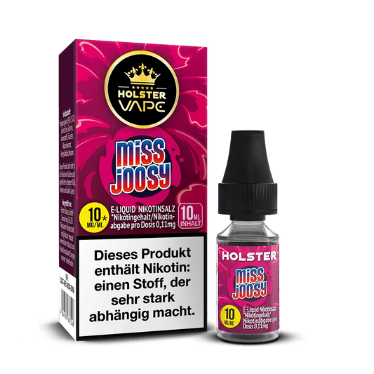 Holster Nikotinsalz - Miss Joosy - Liquid 10mg 10ml