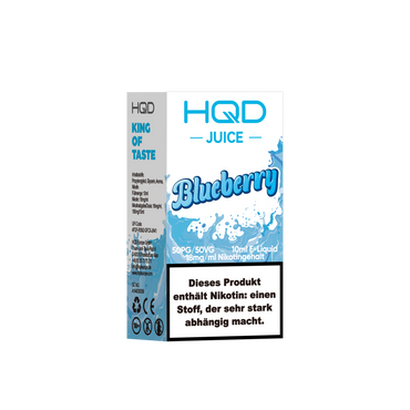 [Paket] 10x HQD Cirak Juice - Blueberry - 18 mg/ml