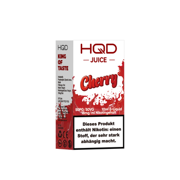 [Paket] 10x HQD Cirak Juice - Cherry - 18 mg/ml